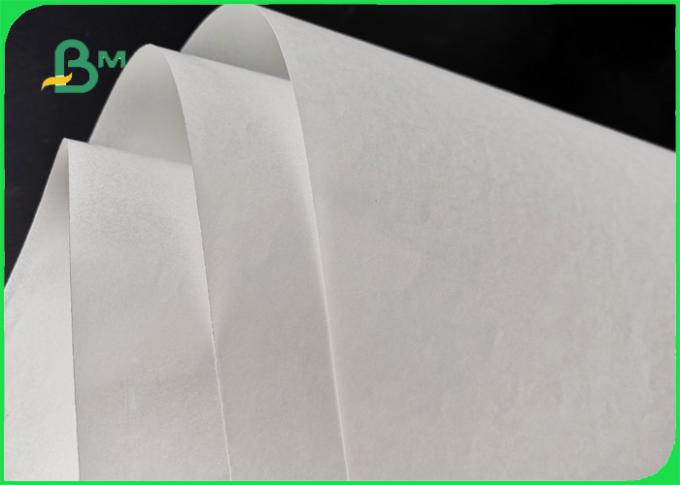 24GSM 28GSM Nature White Two Side Coated Glassine Paper For Food Wrapping