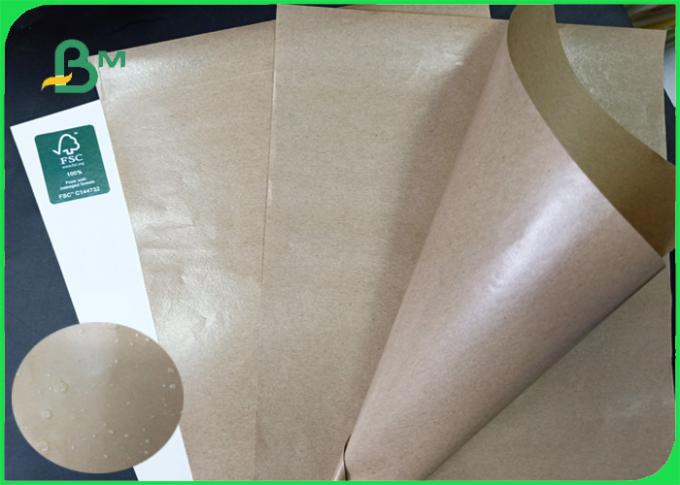 FDA grade waterproof green security heatable 35 / 40 gram MG kraft paper in roll