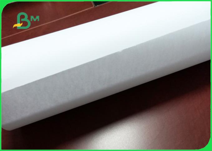 Size 36 * 150 no static adsorption smooth 80g plotter paper for canon plotter printer