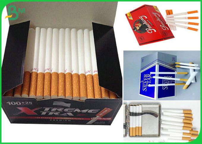 Good Ventilation 25gsm 26gsm 28gsm Pure White Cigarette Rolling Paper 