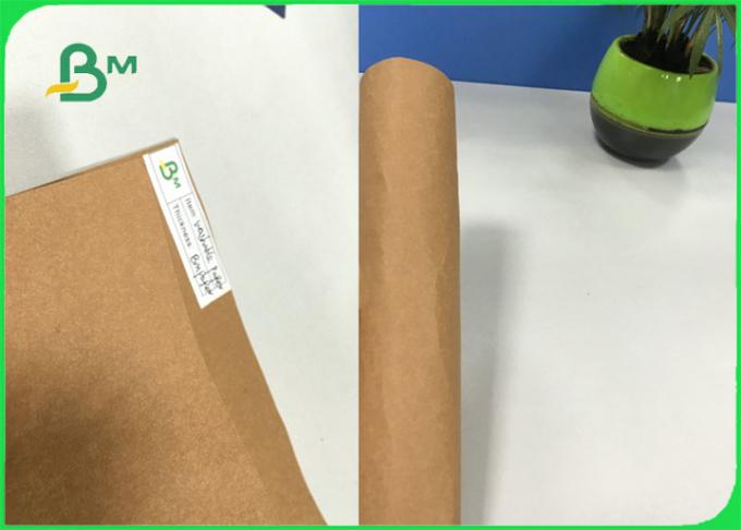 DIY Material Colorful Washable Kraft Paper Fabric Rolls For Backpack Customized