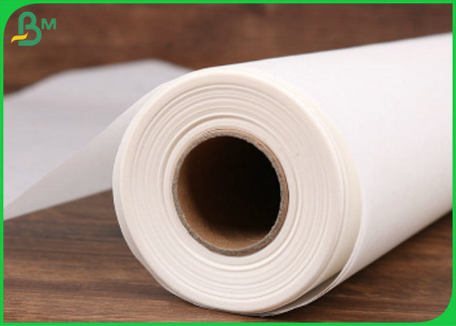 Virgin Material Degradable White MG Paper Roll For Wrapping Meat 
