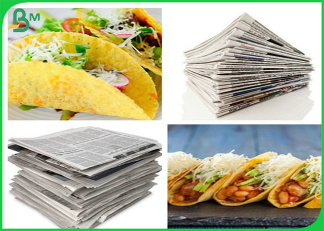 FSC Tacos and Tortillas Wrapping Paper With 48gsm, 50gsm, 52gsm 