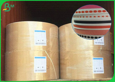 FDA খাদ্য গ্রেড 60gsm 120gsm রঙিন মুদ্রিত স্ট্রো পেপার পানির জন্য