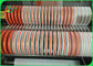 হোয়াইট স্ট্র মোড়ানোর কাগজ রোল 60 জিএসএম শীর্ষ 120gsm নীচে পেপার স্ট্র উপাদান