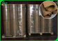 টেকসই খাদ্য গ্রেড ব্রাউন কাগজ / উচ্চ কঠোরতা 400 জিএসএম ব্রাউন প্যাকিং কাগজ রোল
