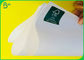 কাগজ ব্যাগ তৈরীর জন্য 100% ভার্জিন Pulp Reusable হোয়াইট কraft কাগজ রোল