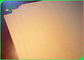 পুনর্ব্যবহৃত পাল্প খসড়া লিনিয়ার বোর্ড জাম্বো রোল 175gsm প্রাকৃতিক ব্রাউন রঙ