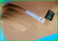 জাম্বো রোল পুনর্ব্যবহৃত টেস্ট লিনিয়ার 160 জিএসএম কাগজ / কাস্টম ফাইল FSC ব্রাউন প্যাকিং কাগজ