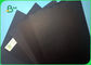 100% কাঠ পল্লী গ্রে কার্ডবোর্ড শীট ভাল ভাঁজ প্রতিরোধের ব্যাগ জন্য 1.5-2.0mm ব্ল্যাক বুক বাঁধাই বোর্ড