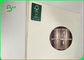 ISO9001 ISO14001 এফডিএ SGS হোয়াইট PE লেপা কাগজ চকচকে খাদ্য নিরাপদ কাস্টমাইজড