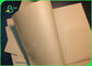 শপিং ব্যাগ টিয়ার প্রতিরোধের জন্য কাঠের সজ্জা 40gsm 50gsm ব্রাউন ক্রাফ্ট পেপার
