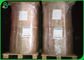 বেকারি ব্যাগগুলির জন্য আনকোটেড 80gsm 120gsm ব্লিচ কালার ভার্জিন ক্রাফ্ট পেপার রোলস