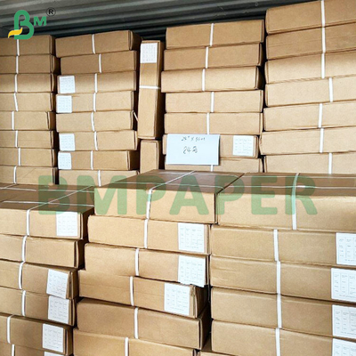 53-285 জিএসএম 2/3 ইঞ্চি রোল কোর সহ মুদ্রণযোগ্য আধা স্বচ্ছ কাগজ