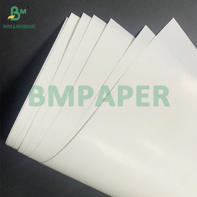 65gsm 70gsm জল প্রতিরোধী ভিজা শক্তি বিয়ার বোতল লেবেল জন্য একক আবৃত চকচকে কাগজ