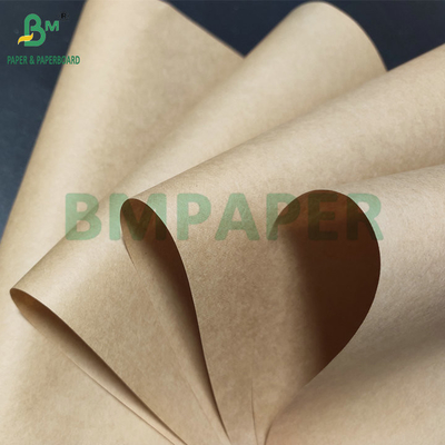 শক্তি 90g 100g বিশুদ্ধ ক্রাফট কাগজ শপিং ব্যাগ তৈরির জন্য কফি আন-আউট ব্যাগ