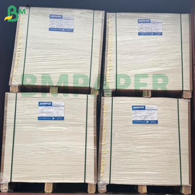 80g 90g 100g মসৃণ উচ্চ শক্তি সাদা প্রসারিত Kraft কাগজ জন্য উপহার মোড়ানো হ্যান্ডব্যাগ