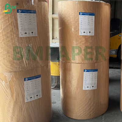 35gsm কিট 7 ব্রাউন রিসাইকেলযোগ্য ফ্যাটি ফুড স্যান্ডউইচ গ্রাইসপ্রুফ প্যাকেজিং পেপার