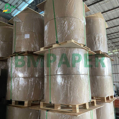 একমুখী গ্লাসযুক্ত ক্রাফ্ট পেপার 35gsm ব্লিচড হোয়াইট এমজি পেপার