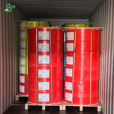 76gsm CB CFB CF NCR অফসেট কার্বনহীন কাগজ কালো চিত্র 1/2 " 19" প্রস্থ