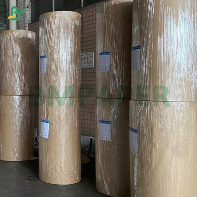 ৪০জিএসএম + ১০জিএসএম তেলরোধী এক-পার্শ্ব চকচকে পিই লেপযুক্ত কাগজ খাদ্য মোড়কের জন্য