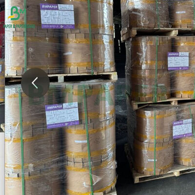 ৭০০মিমি ৭৫০মিমি ৪০জিআর ৫০জিআর বেকিংয়ের জন্য বাদামী রঙের সিলিকন কোটেড পার্চমেন্ট পেপার