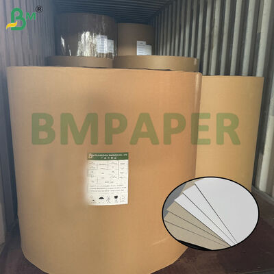 দৃঢ় প্যাকেজিংয়ের জন্য ৩০০ গ্রাম সাদা ফ্রন্ট গ্রে ব্যাক ডুপ্লেক্স বোর্ড ৭০ সেমি ১১৫ সেমি ১২০ সেমি রোল