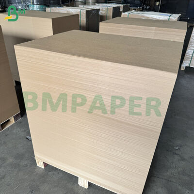 হাই স্ট্রেংথ অবিচ্ছিন্ন ক্রাফট পেপার 50 পাউন্ড উচ্চ প্রসারিত সিমেন্ট ব্যাগ ক্রাফট পেপার