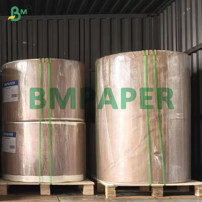 তেল - প্রুফ 35gsm 40gsm PE প্রলিপ্ত ক্রাফট পেপার মোড়ানো ব্যাগের জন্য