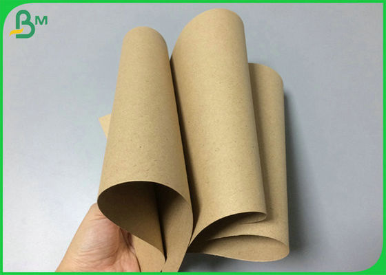কোন লেপ নেই 60g 80g নোটবুক কভার জন্য বাদামী kraft কাগজ কাঁচামাল