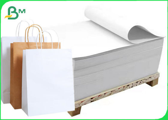 80gsm - 120gsm A0 A1 সাইজ প্রিন্টেবল হোয়াইট শপিং পেপার ব্যাগ ক্রাফট পেপার