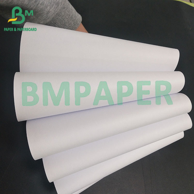 24 &quot;x 150&quot; 20 পাউন্ড CAD ইঙ্কজেট বন্ড প্লটার পেপার 5 রোলস / কেস 2&quot;কোর
