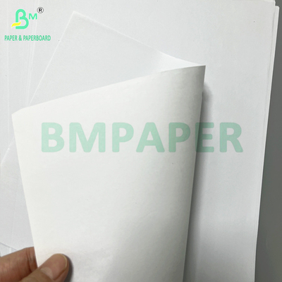 A0 A1 ভাল কালি শোষণ মসৃণ 40 জিএসএম হোয়াইট লিফলেট কাগজ uncoated