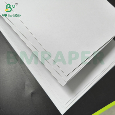 0.8 মিমি 1.0 মিমি লেপযুক্ত ডাবল সাইড হোয়াইট কার্ডবোর্ড 850 x 600 মিমি