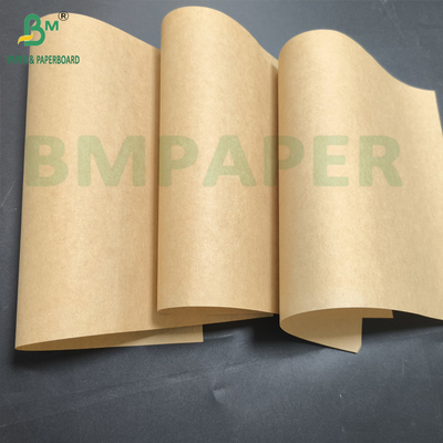 উচ্চ শক্তির কাগজ ব্যাগ কাগজ প্লেইন ব্রাউন 70gsm 80gsm সেমি এক্সটেনসিবল Kraft