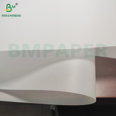 উচ্চ স্বচ্ছ সাদা পারগমেন্ট ট্রেসিং পেপার রোল 50g - 130g