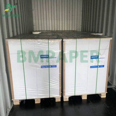 বিয়ার লেবেল স্টিকার তৈরির জন্য 65gsm 75gsm C1S চকচকে উচ্চ ভিজা শক্তি বেস পেপার