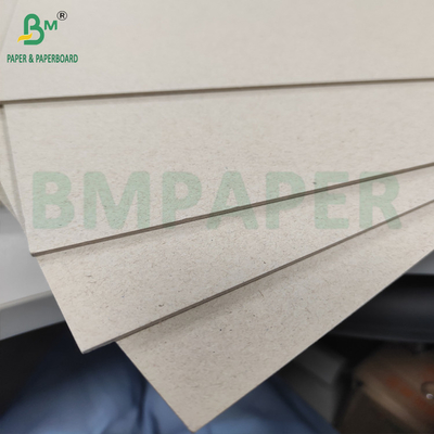 উচ্চ মসৃণ গ্রেবোর্ড 1500 মাইক্রন / 1.5 মিমি পুরু 940gsm গ্রে কার্ডবোর্ড