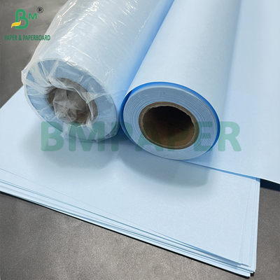 ভাল সিএডি মুদ্রণ অঙ্কন 20 পাউন্ড রঙিন নীল বন্ড কাগজ রোল 24 &quot;x 100ft