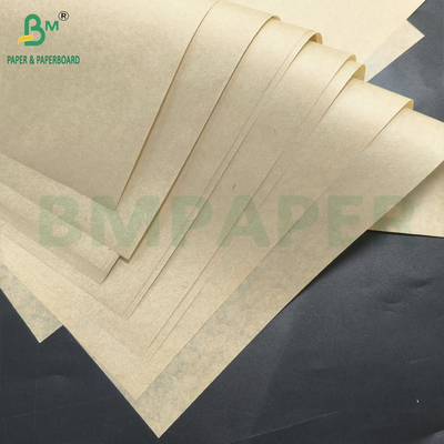 30 - 60GSM বিশুদ্ধ এমজি প্যাকেজিংয়ের জন্য অর্ধ-বিচ্ছিন্ন এবং অ-ব্লিচড ক্রাফট পেপার