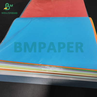১১০ গ্রাম ১৫০ গ্রাম রঙিন ব্রিস্টল কাগজ DIY কারুশিল্পের জন্য ৭০০ x ১০০০ মিমি ভাল মুদ্রণযোগ্যতা