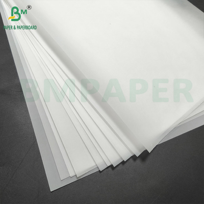 ট্র্যাকিং পেপার রোল 24in x 55yd সাদা ট্র্যাকিং পেপার রোল স্বচ্ছ ট্র্যাকিং পেপার