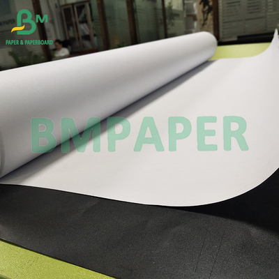 ইঞ্জিনিয়ারিংয়ের জন্য 20LB হোয়াইট আনকোটেড সিএডি বন্ড পেপার 24 &quot;* 150 ফুট রোলস