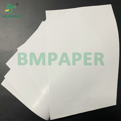 60# 80g 90g C1S একপাশে লেপা চকচকে পৃষ্ঠ আর্ট পেপার 28 'x 24'