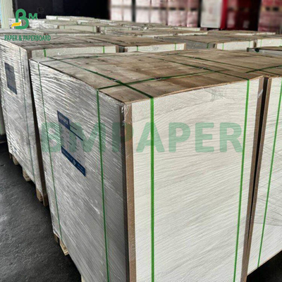 330g 0.44 মিমি উচ্চ সাদা কার্ডবোর্ড প্যাকেজিং বাক্সের জন্য ব্লিচ সুলফেট কাগজ