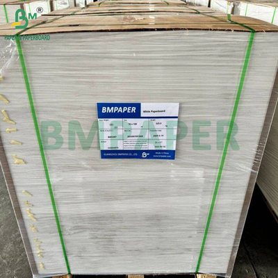 330g 0.44 মিমি উচ্চ সাদা কার্ডবোর্ড প্যাকেজিং বাক্সের জন্য ব্লিচ সুলফেট কাগজ