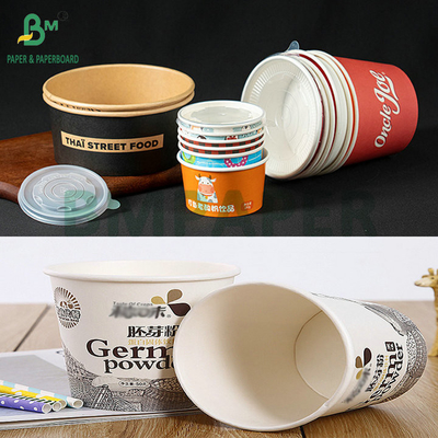 পিই লেপযুক্ত কার্ডবোর্ড 260gsm + 15gsm পিই ফ্রাইড চিকেন কন্টেইনার তৈরির জন্য