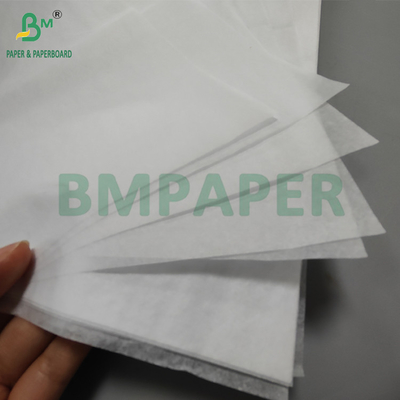 17 গ্রাম অ্যাসিড মুক্ত সাদা টিস্যু কাগজ ফুলের মোড়ানোর জন্য 500 x 760 মিমি মসৃণ পৃষ্ঠ