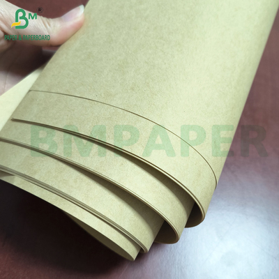 প্রাকৃতিক ব্রাউন ক্রাফট গ্রোসারি ব্যাগ কাগজ 60lbs 70lbs Recycled ব্যাগ ক্রাফট