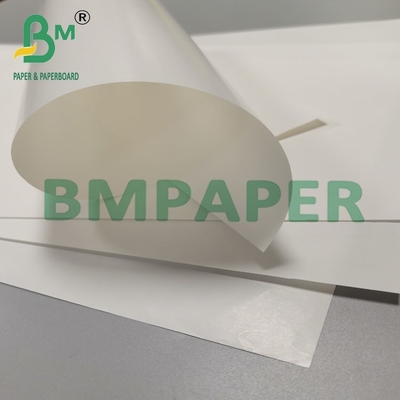 বিয়ার লেবেল জন্য 65gsm 70gsm সাদা একপাশে চকচকে ভিজা শক্তি কাগজ